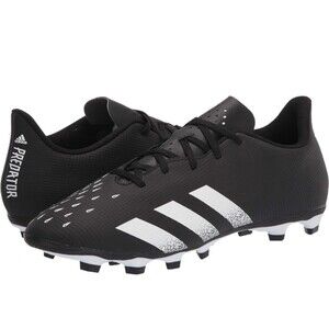 Adidas Predator Freak.4 Flexible Ground Soccer Cleats Boots Black Men's Size 4